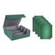 thumbnail image 5 of Caja De Baraja De Cartas Coleccionables, Juguete De Recolección Con Cierre Magnético, Almacenamiento De Cartas De Juego, Verde Y Gris, 5 of 5