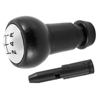 Magideal - Perilla De Engranaje De 5 Velocidades Para Coche, Reemplaza La Cabeza Manual Er/Apto Para 307 407 306 406 107 Para / Con Adaptador