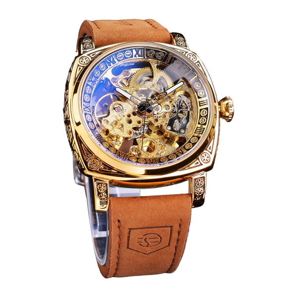 Reloj FORSINING Square Retro Mechanical Self-Wind Man
