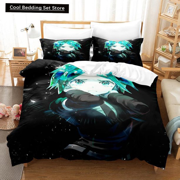 Anime Houseki no Kuni Bedding Set Twin Full Size Bed Set Adult Kid Bedroom Duvet cover Sets Bed Sheets