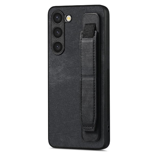 Funda Protectora con Correa para Samsung Galaxy S23 Resistente a Golpes Negro
