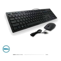 Kit Teclado + Mouse Dell Km300C Alambrico 105 Teclas Español Negro