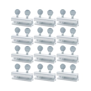 Magideal - Cerraduras De Seguridad Ajustables Para Ventanas, 12 Uds., Cerraduras De Puertas De Seguridad De Aleación De Aluminio Ajustables Para Oficina, Mejoras Doble Agujero