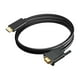 thumbnail image 2 of Convertidor De Cable Usb Tipo C A Vga De 1m Resolución De 1080p 10gbps Para Pantalla Monitor Proyector Televisión Notebook, 2 of 5