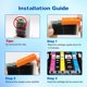 thumbnail image 2 of Recambio de tinta F FINDERS&CO 280XXL PGBK para Canon PGI-280, 2 of 6