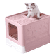 thumbnail image 1 of Arenero Para Gatos Grande Pegable Caja De Arena Con Cuchara, 1 of 3