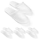 thumbnail image 1 of Zapatillas desechables LYARCHTE, 4 pares, blancas, para hotel o spa, 1 of 7