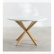 thumbnail image 2 of Juego de Comedor Warwick Melamina Blanca 120cm + 4 Sillas Mariposa Velvet Gris, 2 of 3