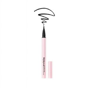 Lily By Red - Delineador Coreano De Ojos De Larga Duración, Am9 To Pm9 Survival Penliner 01 #Matt Black