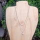 thumbnail image 1 of Collar plata cascada doble, 1 of 2