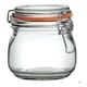 thumbnail image 2 of Frasco Vidrio Allegra Tapa Hermética 800mL Transparente Contenedor, 2 of 2