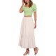 thumbnail image 2 of INSPIRE CHIC Top Corto Fruncido para Mujer con Mangas Abullonadas Estilo Campesino Cuadros Vichy S Verde, 2 of 6