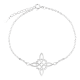 thumbnail image 1 of Pulsera nudo de brujas amuleto proteccion plata fina #2, 1 of 3
