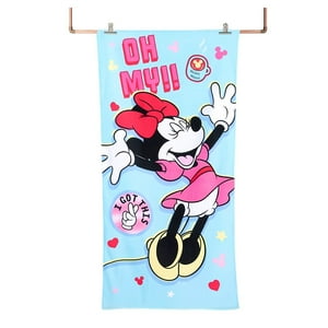 Genérico - Toalla De 70X140Cm Dibujo Animado Ratona Alegre Para Niños
