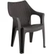 thumbnail image 2 of Set Terraza 4 Sillas Rattan con Brazos Reyplast Aruba Color Café, 2 of 8