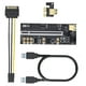 thumbnail image 3 of Tarjeta Adaptadora PCIe Riser 1x A 16x Tarjeta Gráfica Multiplicadora Para Computadora Negro, 3 of 5