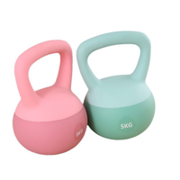 Genérico - Pesa Rusa Fitness 5Kg De Plástico Con Recubrimiento Verde Claropesa Rusa Fitness 5Kg De Plástico Con Recubrimiento Verde Claro