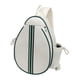 thumbnail image 4 of Bolsa De Tenis Crossbody Racquet De Transporte De Pickleball Almacenamiento De La Raqueta Mochila Blanca B, 4 of 5