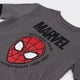 thumbnail image 4 of Polera Doble Manga Niño Spiderman Face Gris Marvel, 4 of 4