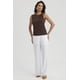 thumbnail image 2 of Polera Mujer Nudo En Hombros Chocolate, 2 of 8