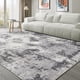 thumbnail image 3 of ALFOMBRA TARANCH 183 cm × 152 cm Lavable Gris Abstracto, 3 of 9