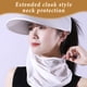thumbnail image 3 of Sombrero de protección solar para mujer, máscara facial de verano, velo, ciclismo, coche eléctrico, sombrero para el sol al aire libre, protección UV, sombrero parasol., 3 of 5
