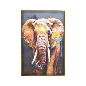 Muebles Santa Ana - Cuadro Elefante Feliz 60 X 90