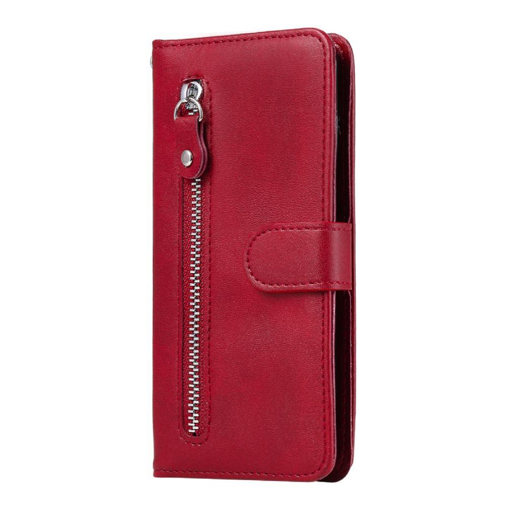 Gangxun - Funda Con Cremallera Para Samsung Galaxy A32 5G, Carcasa Cartera De Cuero Pu Con Soporte Y Tarjetero