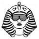 thumbnail image 1 of Decomural Pharaoh Sunglasses Egyptian WS-32837, 1 of 2