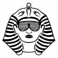 Rienda Libre Graphics - Decomural Pharaoh Sunglasses Egyptian Ws-32837