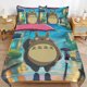 thumbnail image 1 of Totoro Comforter Set 3 Pieces Quilt Cover Set Soft Bedding Sets for All Seasons, 1 of 5