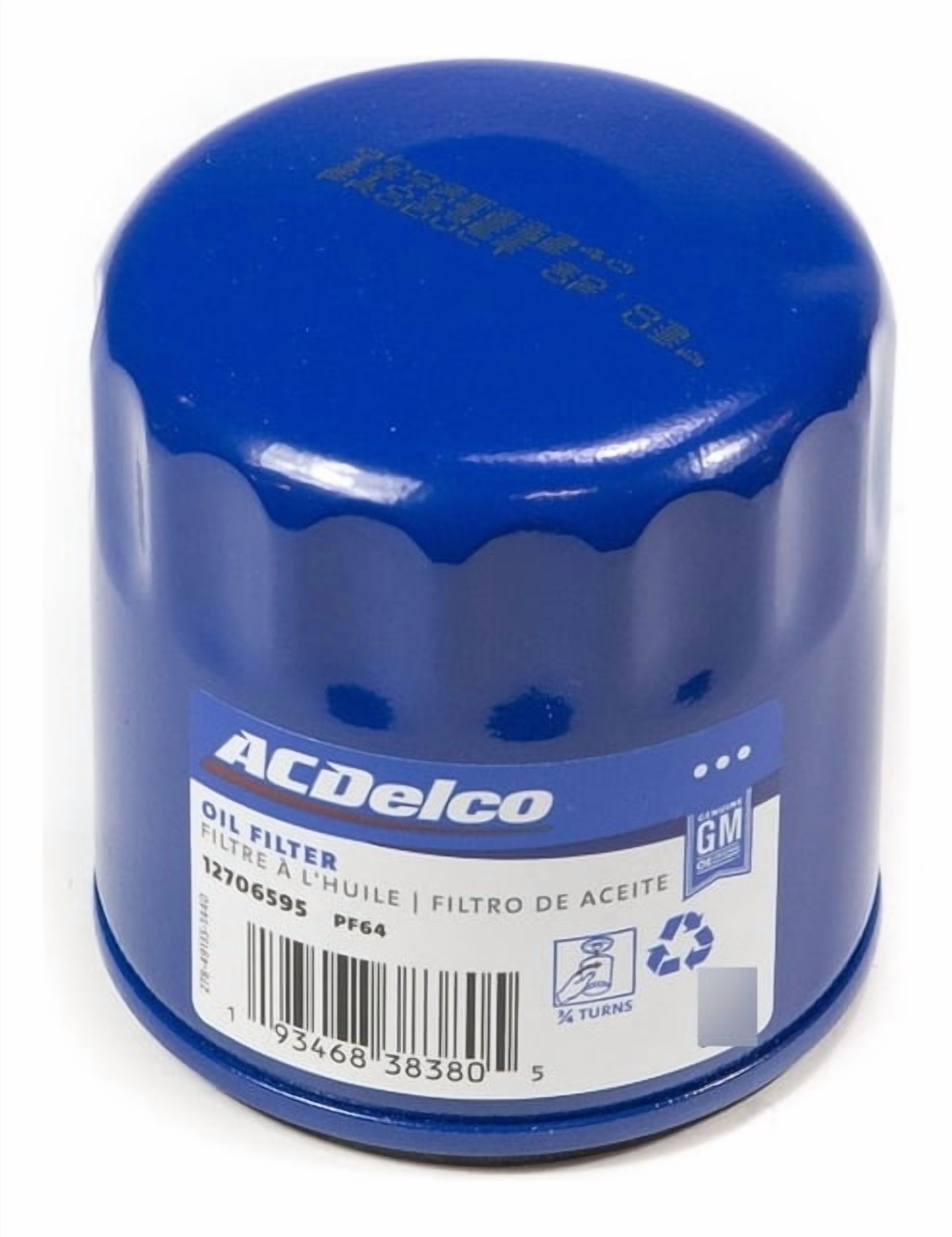 Elemento Filtro Aceite Gm 12706595