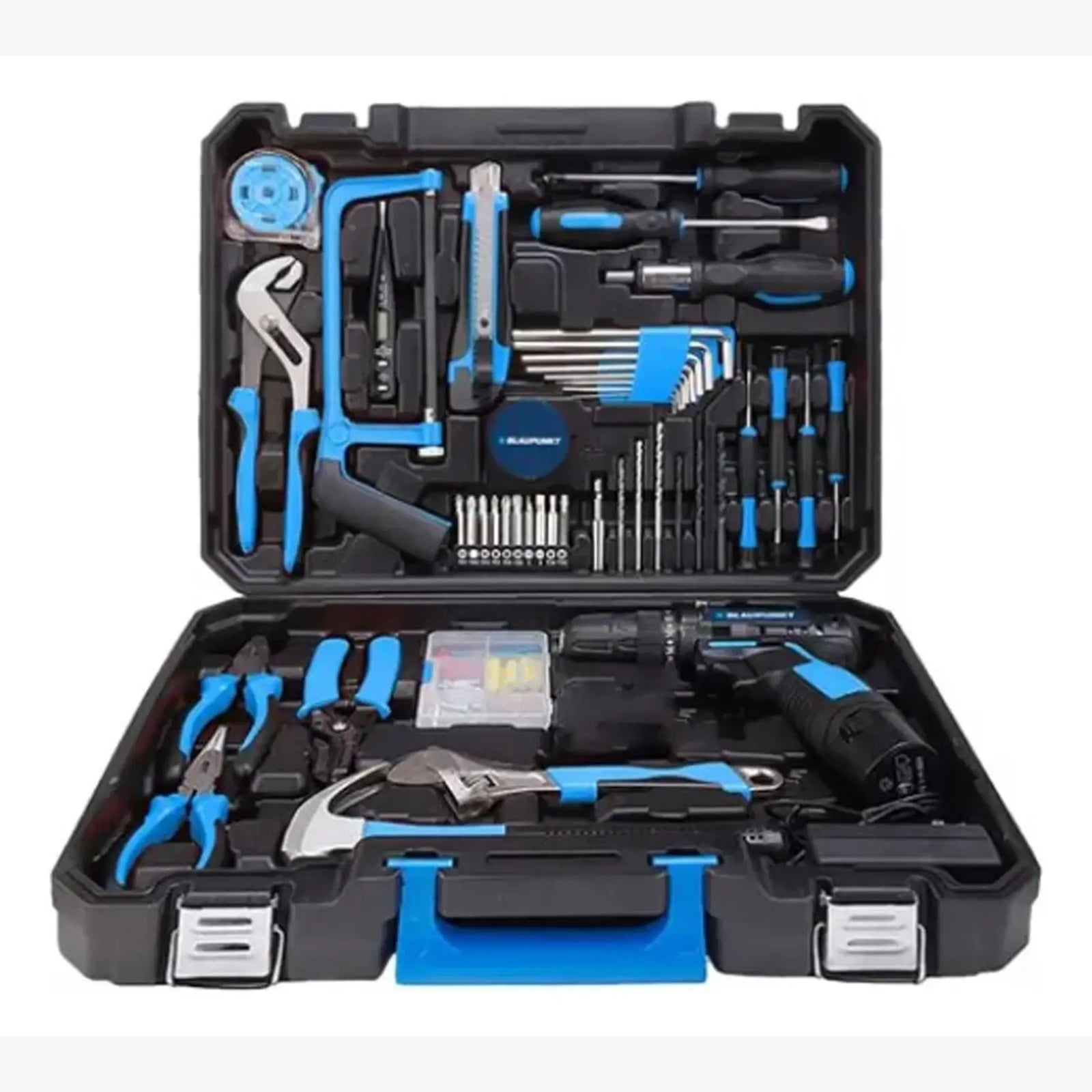 Set X142 Herramientas Manuales Power Kit 800 Blaupunkt Con Taladro Kit Herramientas Multifuncional