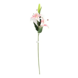 Homewell - Flor Orquídea Artifical Roja 82Cm