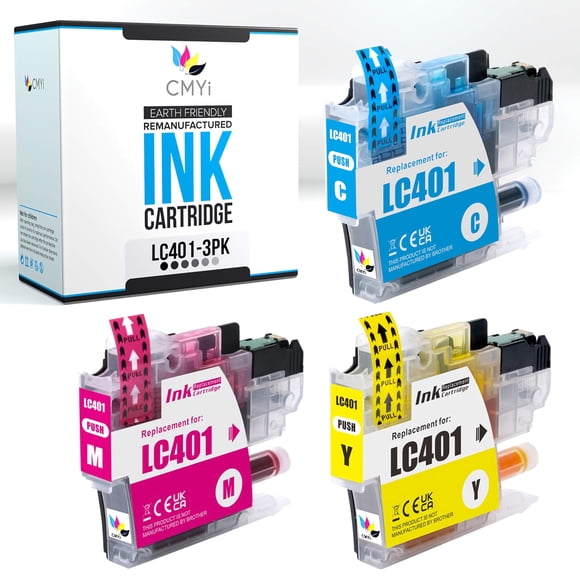 Cartucho De Tinta Lc401 Paquete Combinado Cian Magenta Amarillo