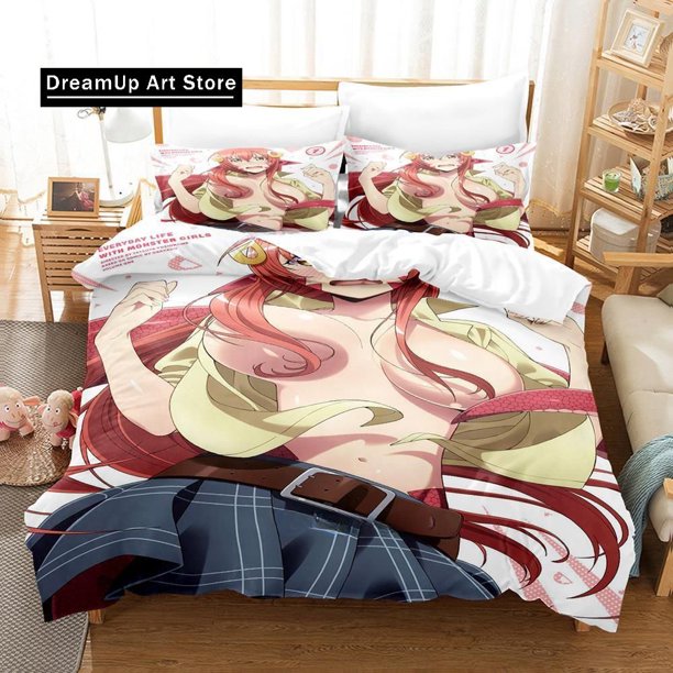 Monster Musume Bedding Set Bed Set Adult Kid Bedroom Duvet cover Sets Bed Sheet Set