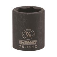 Conector De Impacto Dewalt Dwmt75121Osp 1/2 Drive 7/8 Sae 6 Puntos