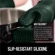 thumbnail image 3 of Manoplas de cocina Gorilla Grip de silicona resistentes al calor, 225 ml, color verde Hunter, 3 of 9