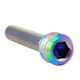 thumbnail image 3 of m6x35mm bicicleta bicicleta columna auricular vástago tapa titanio tornillo tornillo arco iris, 3 of 5