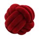 thumbnail image 3 of Nudo Almohada Bola Gruesa Cómoda Almohadas Anudadas Para Sala De Estar Hogar Sofá Rojo, 3 of 5
