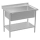 thumbnail image 1 of Lavafondos 105x70 cm Acero Inox. Recipiente XL, 1 of 4