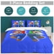 thumbnail image 5 of Super Mario Bed Duvet Cover Microfiber Bedding Sets 3D Printed Lightweight 3 Piece Comforter Sets for Kids Boys Girls, 5 of 5