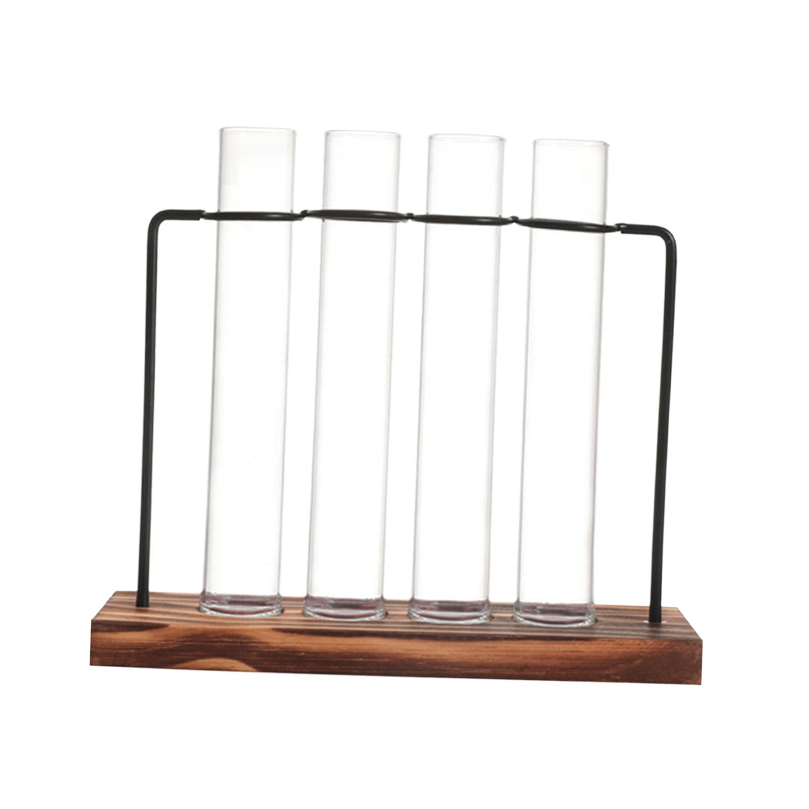 Bothyi - Florero De Tubo De Ensayo Para Flores, Florero De Vidrio Moderno Para Mesa, Sala De Estar, Interior