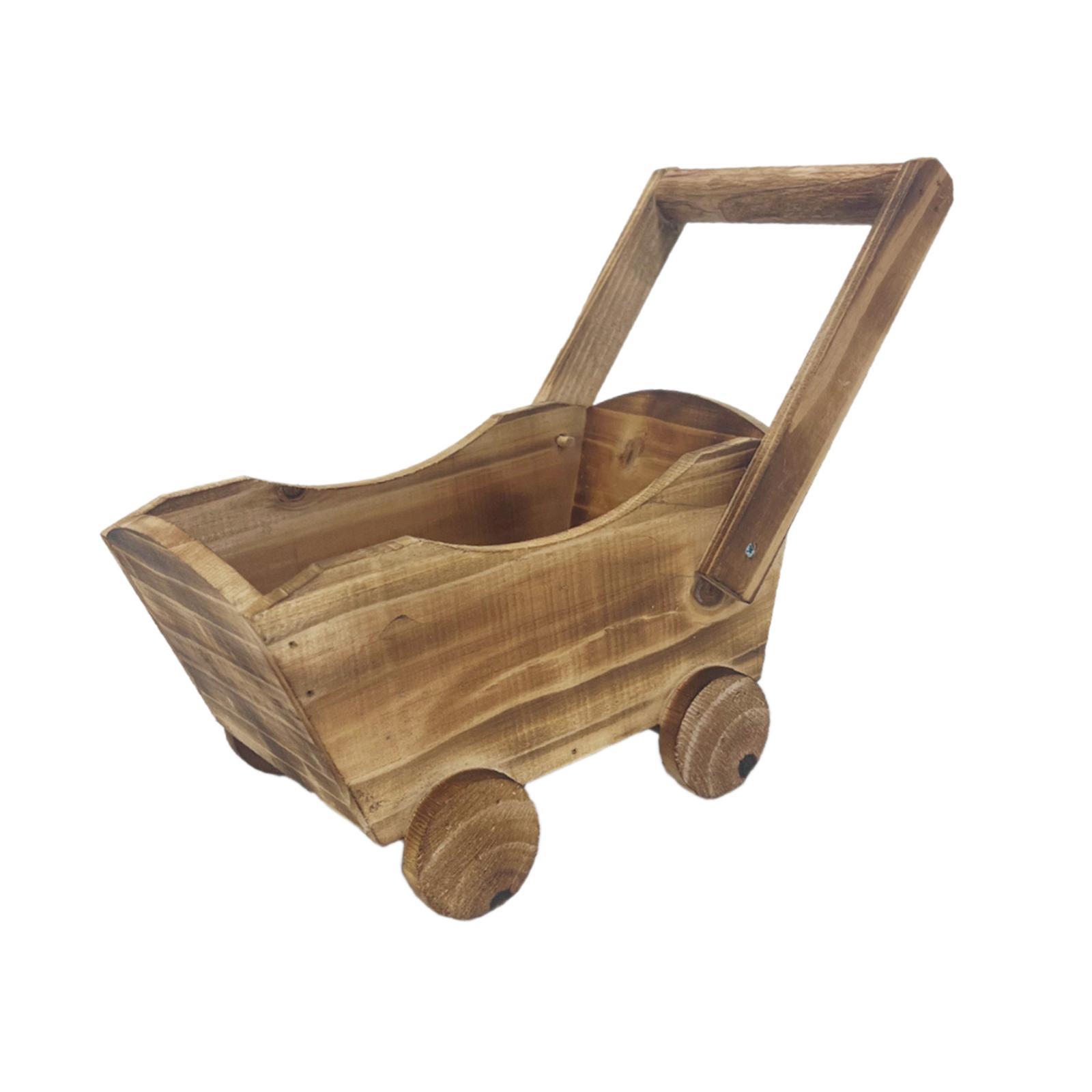 Magideal - Forma De Carro Pot De Flores Multi -Propósito Plantas De Interior Estatuas De Maceta De Planta Al Aire Libre Decoración De Plantadores Para Escritorio