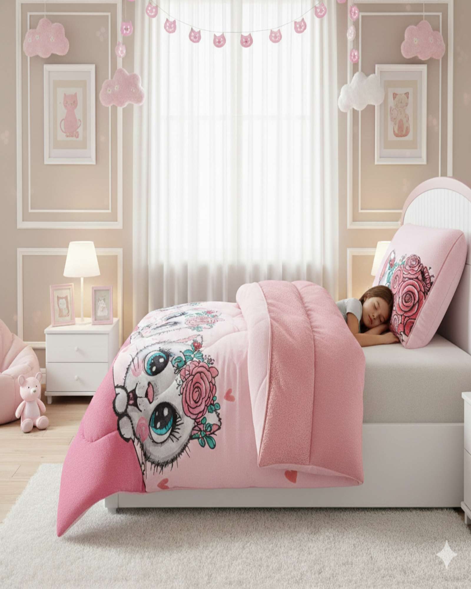 Mylhogar - Cubrecama Plumón Chiporro Plaza Y Media Extra Suave Térmico Premium