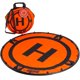 thumbnail image 1 of Plataforma de aterrizaje para drones Hoodman de 5 pies de diámetro, naranja/negra, 1 of 6