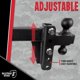 thumbnail image 3 of Enganche de remolque BulletProof Hitches HD254 ajustable de 2.5", 3 of 6