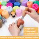 thumbnail image 4 of Kit de inicio de fieltro con aguja Mayboos Wool Roving, juego de 40 colores, 4 of 7