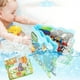 thumbnail image 4 of Toddler Baby Early Guidance Book Bath Toy EVA Bathing Book Toy Cooling Book SquareBB Called Ocean Animal Number Farm Traffic Sports Baby Bathing Book EVA Non-slip Bathing Book Water Baby Playing Wate, 4 of 5
