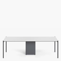 Form Office - Mesa Oficina Reunión Astro 200X108 Blanco/Gris